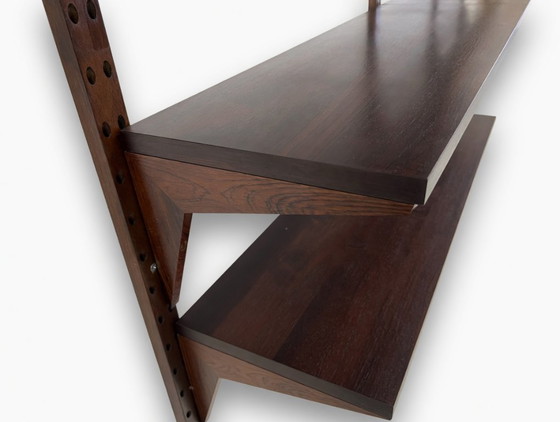 Image 1 of Système Royal Poul Cadovius, étagères murales modulaires en palissandre