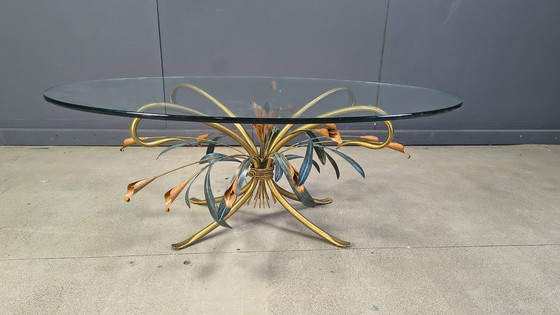Image 1 of Florentine coffee table in the manner of Hans Kögl, 1970s