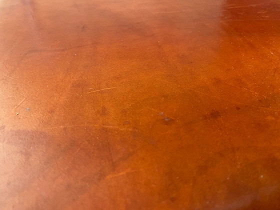 Vintage Armchair – Cognac Leather | – Metal (photo 14 of 14)