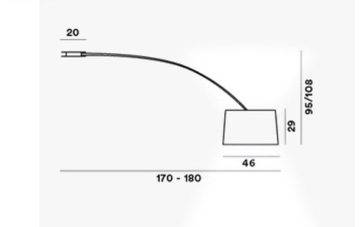 Twiggy excentrische ophanging - Foscarini