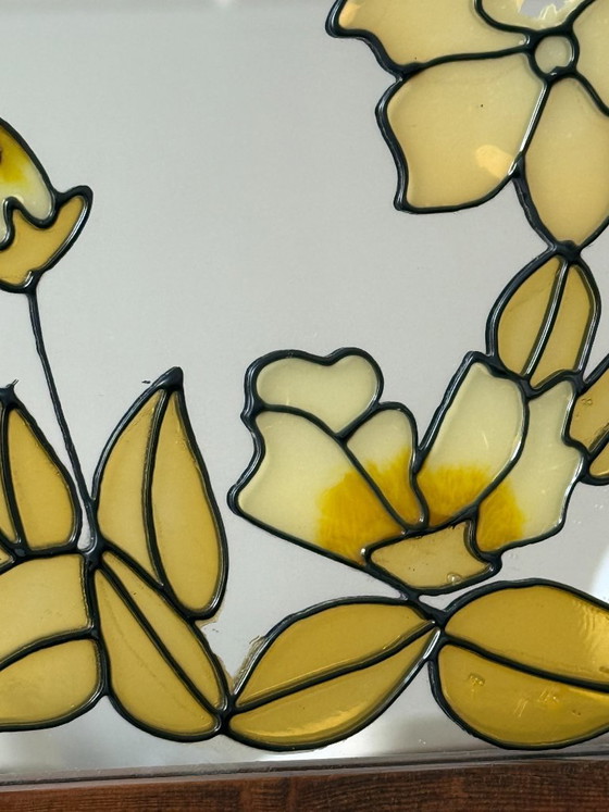 Piccolo specchio stile vetrata Tiffany – Legno (photo 4 of 6)