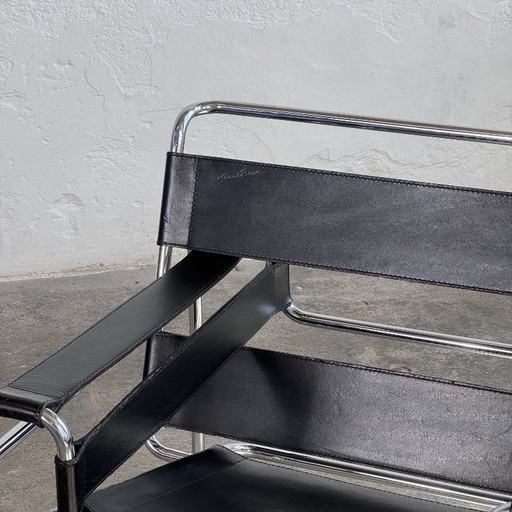 Marcel Breuer "Wassily"-stoel voor Knoll, 1990