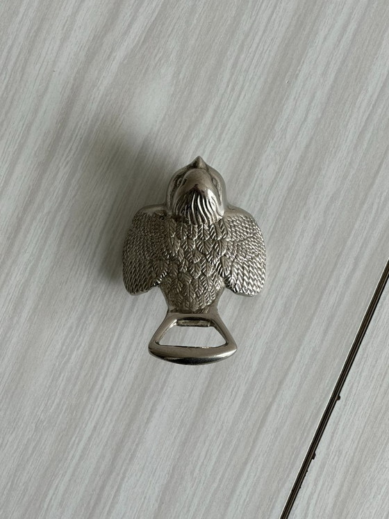 Image 1 of Antique metal bird-shaped bottle opener