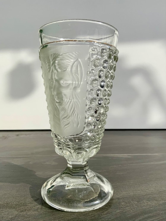 Image 1 of Rare gobelet Art Nouveau S. Reich & Co. « Diable et Mille Yeux »