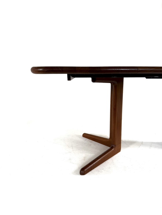 Image 1 of Table de salle à manger danoise extensible vintage, Korup Stolefabrik '60