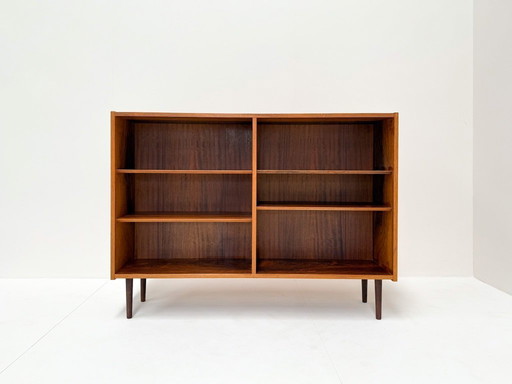 Vintage Danish Rosewood Bookcase – Mid-Century Modern Shelf