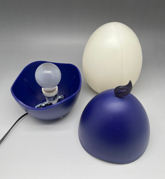 Image 1 of Madai egg lamp by Baroni & Patrini for Antonangeli - Italian 1980s design