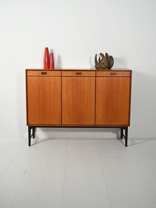 Skandinavisches Highboard „Skaraborgs“ aus den 1960er–70er Jahren
