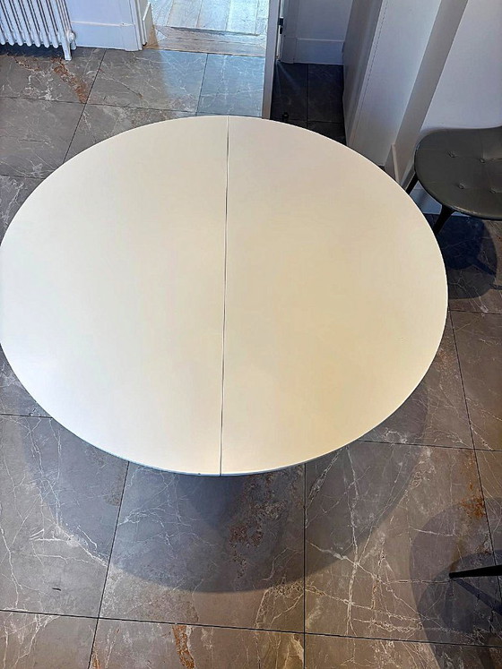 Ronde witte tulpvoet tafel Ø 110 cm – Ikea – Eettafels, lamine (photo 5 of 5)
