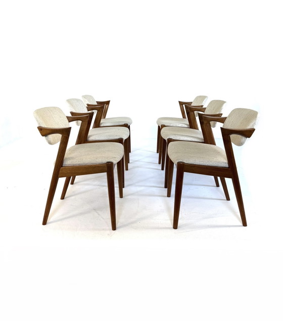 Image 1 of 6x modelo nº 42, Kai Kristiansen, Schou Andersen '60