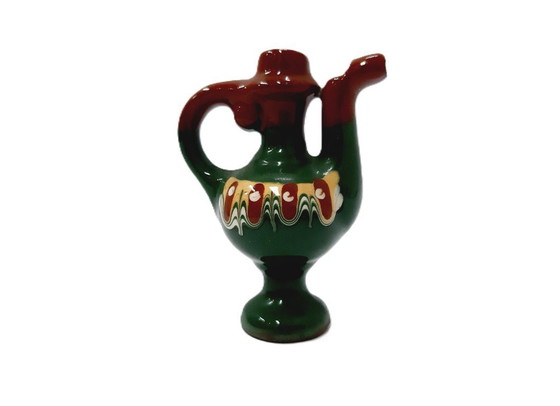 Image 1 of Piccola brocca decorativa in ceramica vintage - Fischietto per acqua