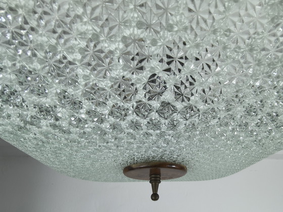 Image 1 of Vintage plafondlamp 2 fittingen 