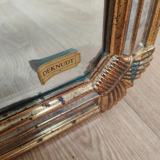 Miroir de cheminée DeKnudt style Hollywood Regency – Plastic (photo 12 of 16)