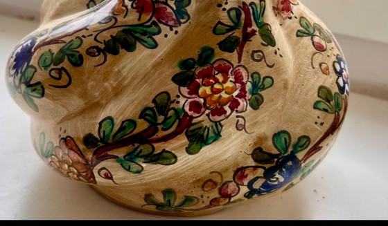 Image 1 of jarrón pintado