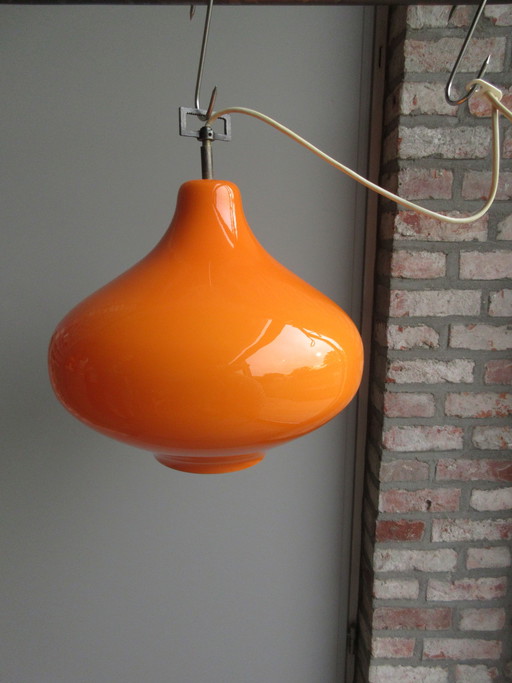 Lampe à suspension Cipolla par Massimo Vignelli pour Venini Murano