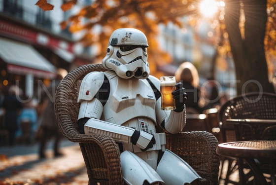 Image 1 of Photo imprimée sur plexi ou aluminium / série limitée / Signée / Star wars