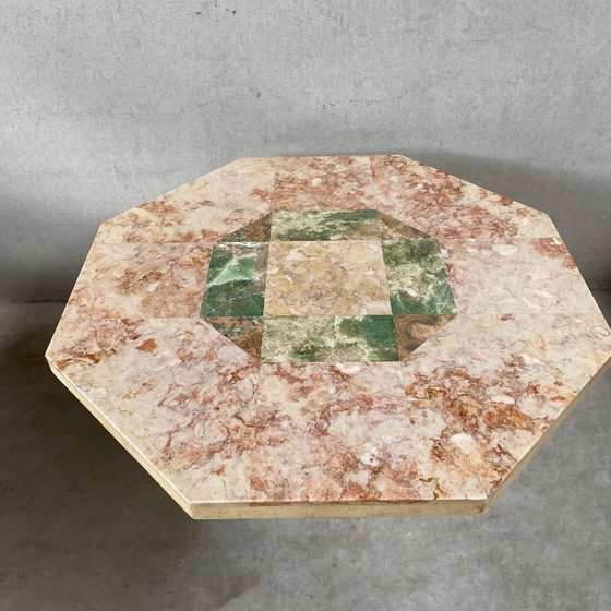 Image 1 of Vintage Marble Dining Table Italian Design