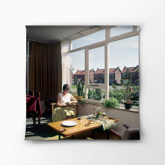 Image 1 of 1x Mid-Century Reading Culture Netherlands – Fine Art Print 1963