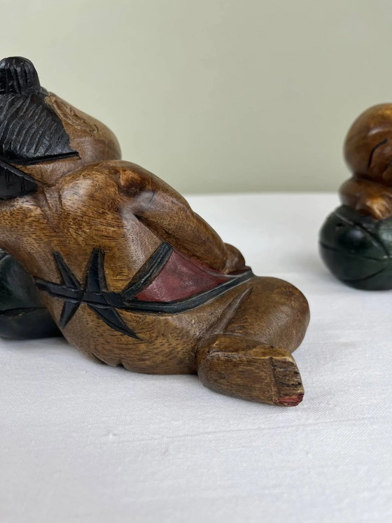 Carved wooden bookends – Decorative Objects (photo 6 of 12)
