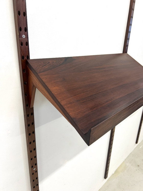 Image 1 of Poul Cadovius Rosewood Magazine Shelf, 1960s