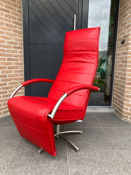 Image 1 of Jori Mensana Relax Large Mono-Move, Rood Celia Cherry Leder