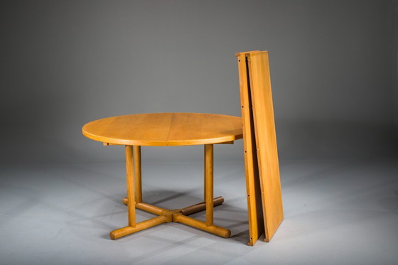 Image 1 of Danish Extendable Oak Dining Table by Kurt Østervig for Jason Møbler, 1950s