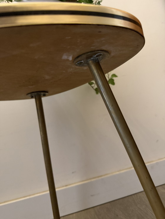 Image 1 of Tavolino triangolare in formica anni '50/'60