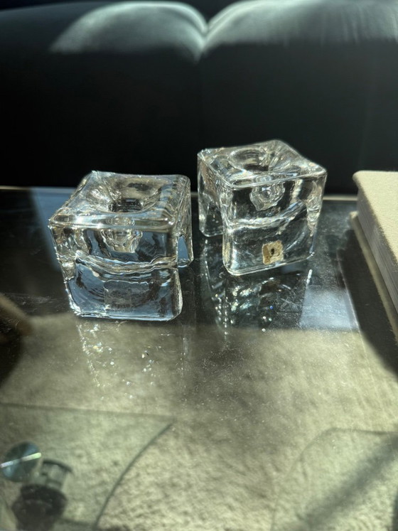 Image 1 of Juego de 2 candelabros Juhava Oy Ri-Jalka, década de 1970.