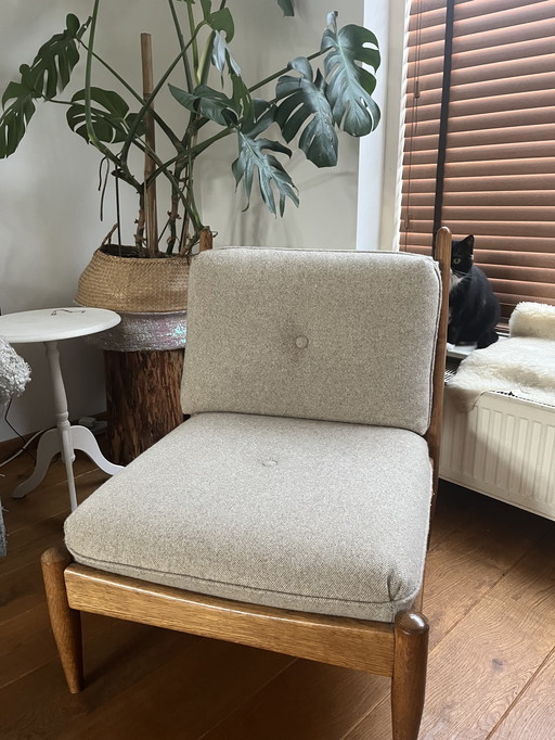 Set Van 2 Vintage Scandinavisch Design Fauteuils