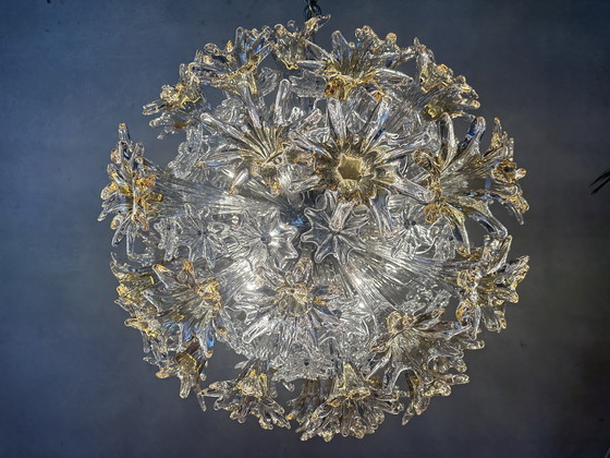 Image 1 of Lampadario XL Vintage Venini "Esprit" (prima edizione) - Toni Zuccheri