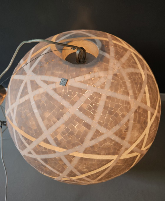 2 Exclusieve Kayak Mozaïek Hanglampen XL Ø 60 – Stone (photo 12 of 15)