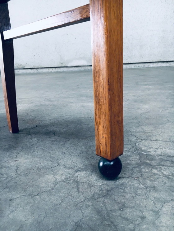 Image 1 of Art-déco-Stuhlset im Stil der Moderne, Belgien, 1930er Jahre