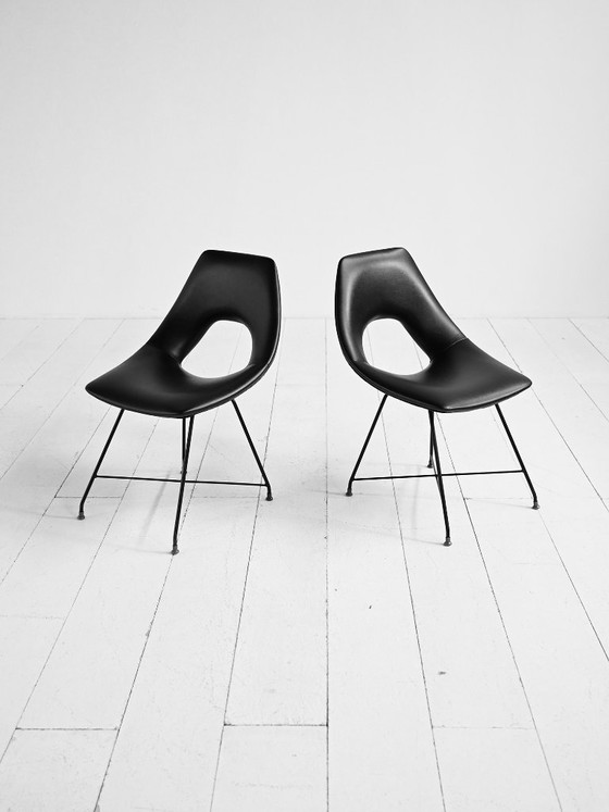 Image 1 of Pair of “Cosmos” chairs by Augusto Bozzi