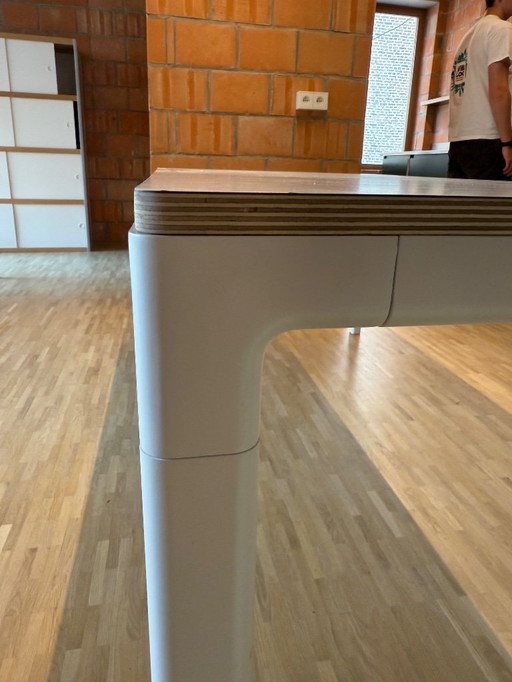 Hay T12 dining table - white - like new!