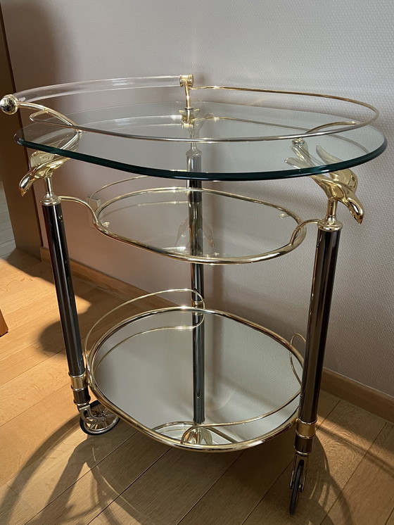 Image 1 of Couchtisch mit passendem Barwagen