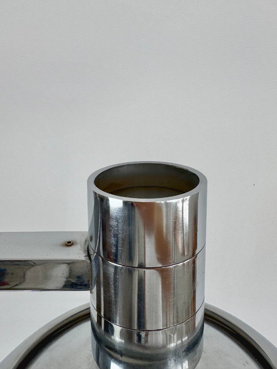 Image 1 of AM/AS lamp in chromed brass by Franco Albini, Italy, 1960