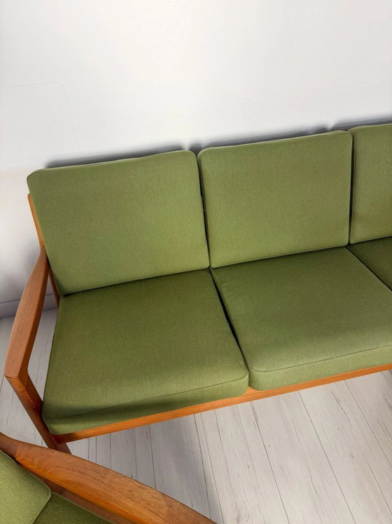 Image 1 of Vintage Senator Teak Lounge Set van Ole Wanscher voor France & Søn, Deens Design, jaren 60