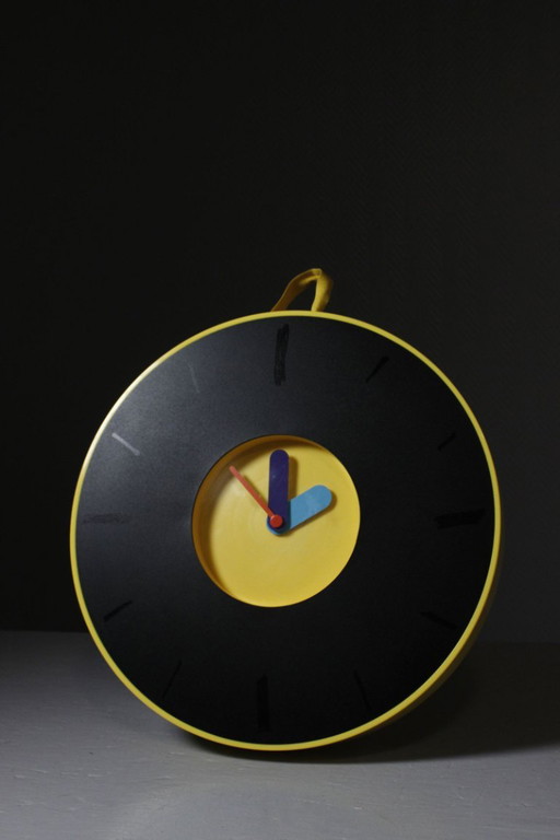 Chenyi Ke & Ikea - Orologio da parete vintage "Pladdra" Design anni '90 Memphis – klokken, Plastic (photo 2 of 8)