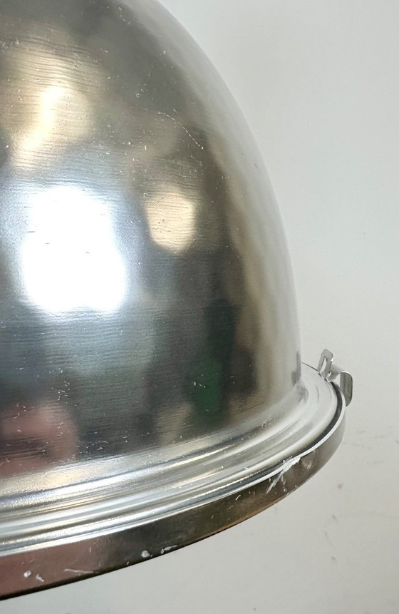 Image 1 of Industrielle Pendelleuchte mit Glasabdeckung von Charles Keller für Zumtobel, 1990er Jahre