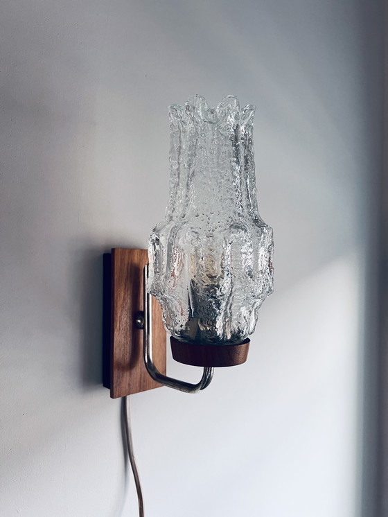 Image 1 of Applique murale scandinave vintage du milieu du siècle