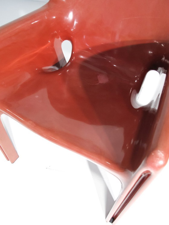 Image 1 of Artemide Gaudi stoel van Vico Magistretti / Rood / Octrooi aangevraagd