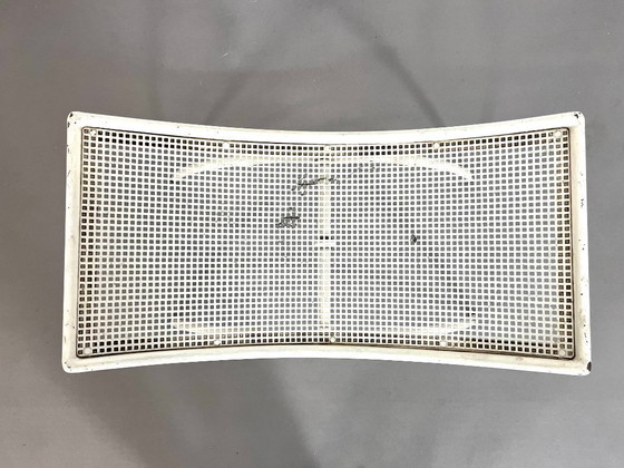 Image 1 of metal stool from France 1950s.