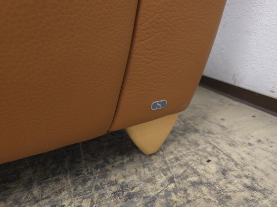 Image 1 of Divano in pelle De Sede ds 120 Cognac Designer Sofa Divano in pelle