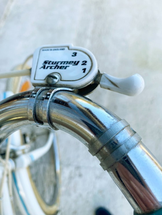 Image 1 of Zeldzame Courreges/Peugeot fiets, 1980