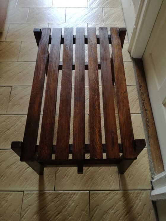 Image 1 of Vintage Wooden Side Table, France 1950