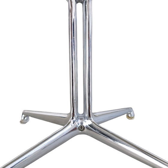 Set of 4 La Fonda chairs Vitra Charles Eames fiberglass vintage – Side chairs, Chrome (photo 7 of 10)
