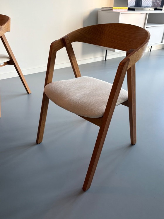 Tavolo e sedie Sav & Okse – Set da pranzo, Tessile, Legno (photo 5 of 5)