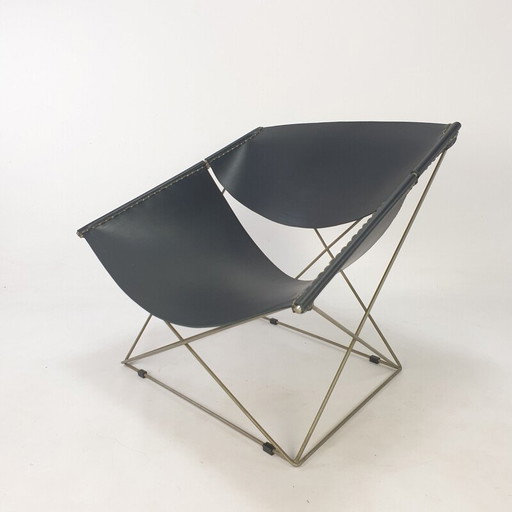 Vintage F675 Butterfly lounge chair by Pierre Paulin for Artifort, 1960s