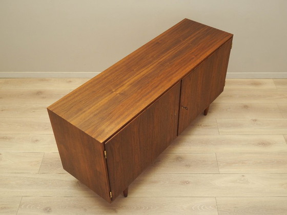 Image 1 of Walnut cabinet, Danish design, 1970s, designer: Carlo Jensen, manufacturer: Hundevad