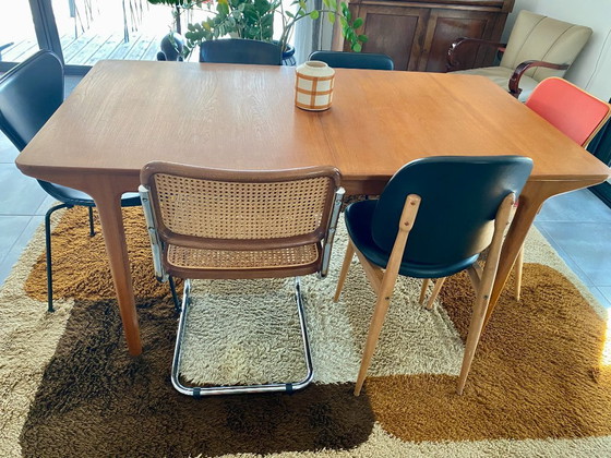 Table en teck extensible par A.H. McIntosh année 1960 – Tables de salle à manger, Wood (photo 14 of 14)